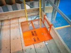 Ladder Safety Hatch