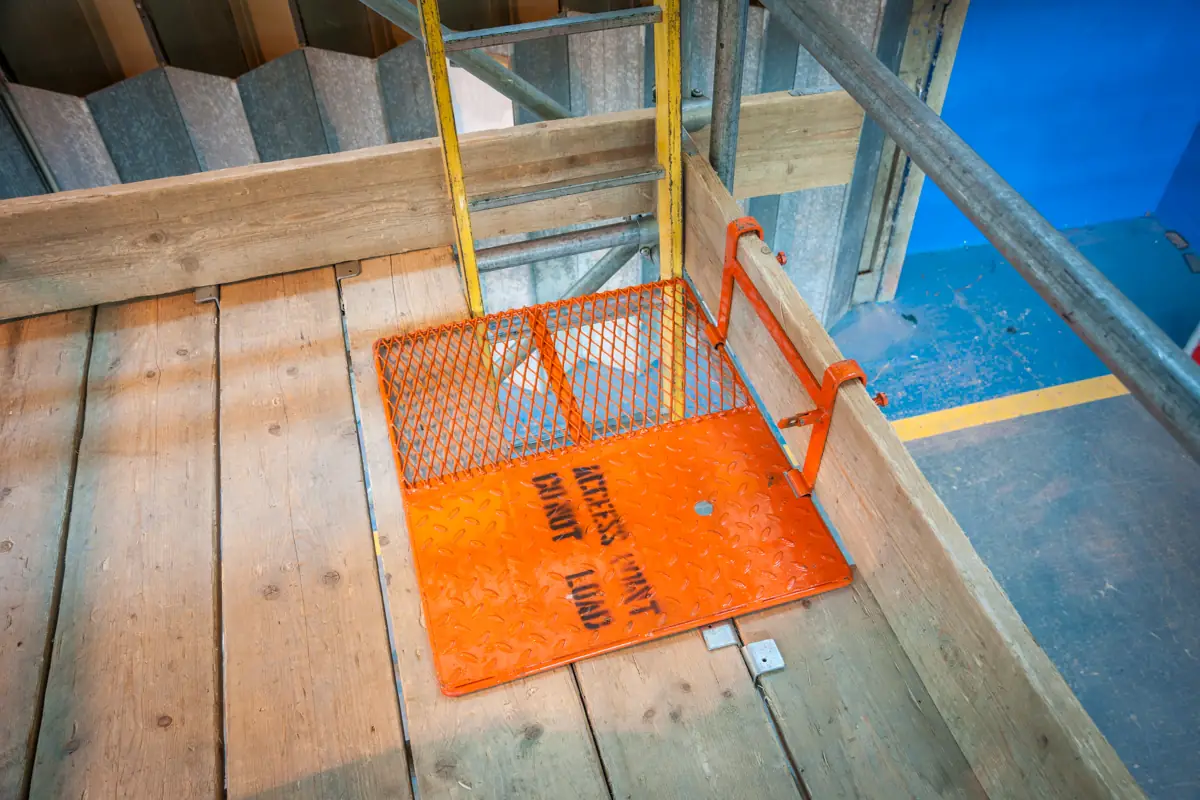 Ladder Safety Hatch